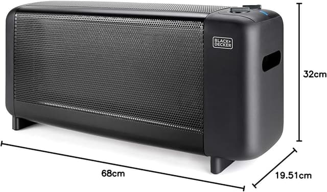 Imagen de Black+Decker BXMRA1500E – Radiador Mica 1500W Portátil 🔥 en OfertitasTOP