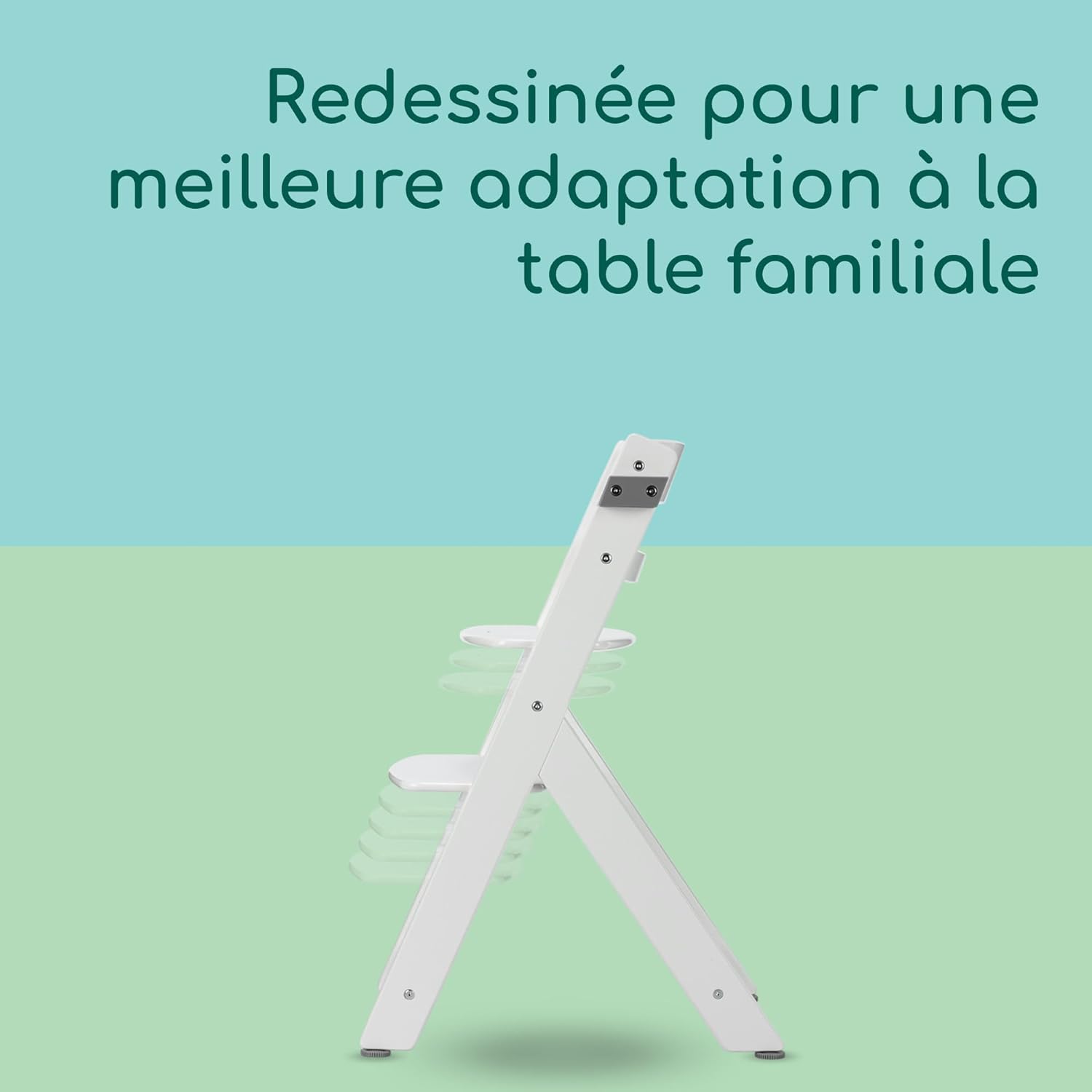 Detalle de Bebeconfort Timba 2 avec Coussin — Chaise Haute Évolutive en Bois (6 mois et +)