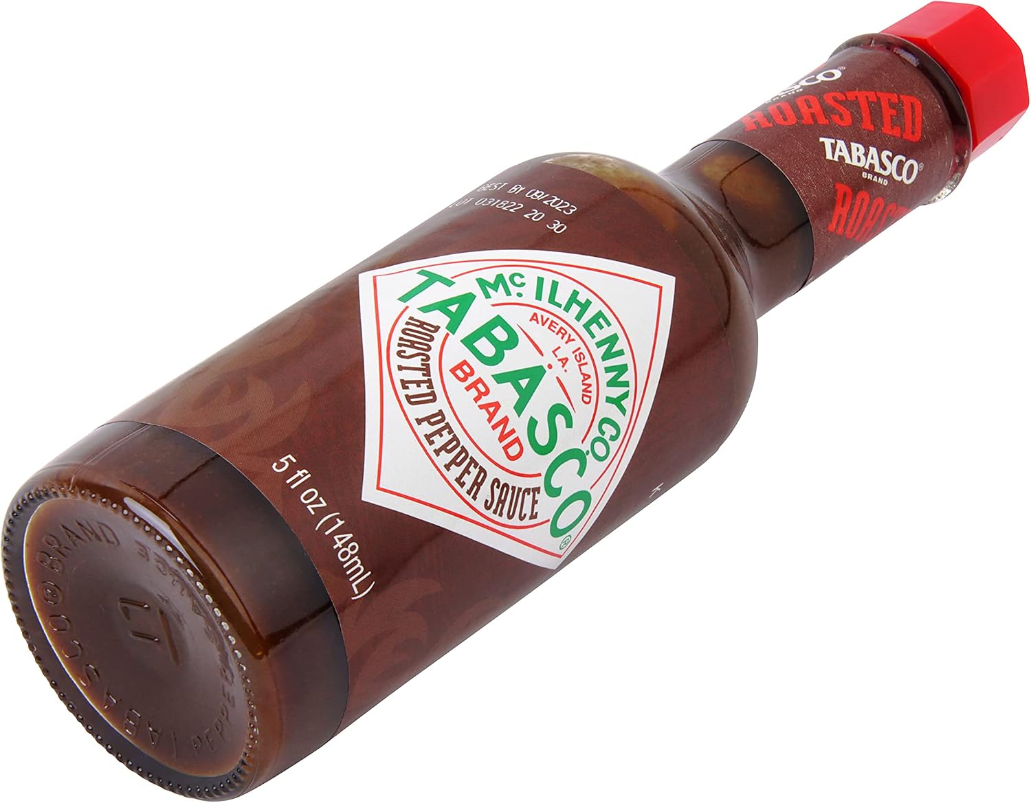Detalle 2 de Tabasco Édition limitée Roasted Pepper Sauce (piments rôtis) – sauce BBQ à l’ail, oignons, basilic et vinaigre balsamique