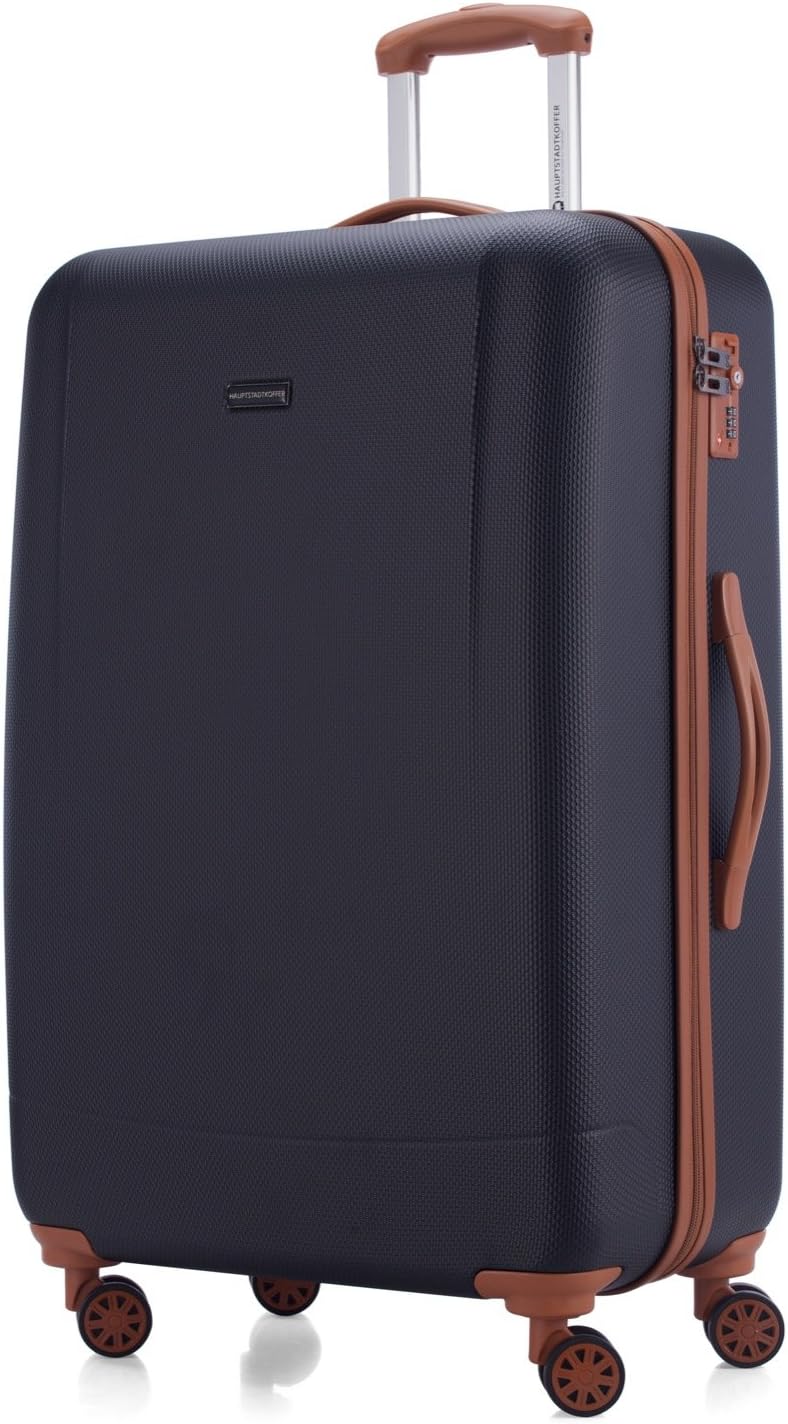 Detalle de HAUPTSTADTKOFFER Wannsee - Valise Plus Grande 94 L, 77 cm, ABS, TSA, Bleu foncé