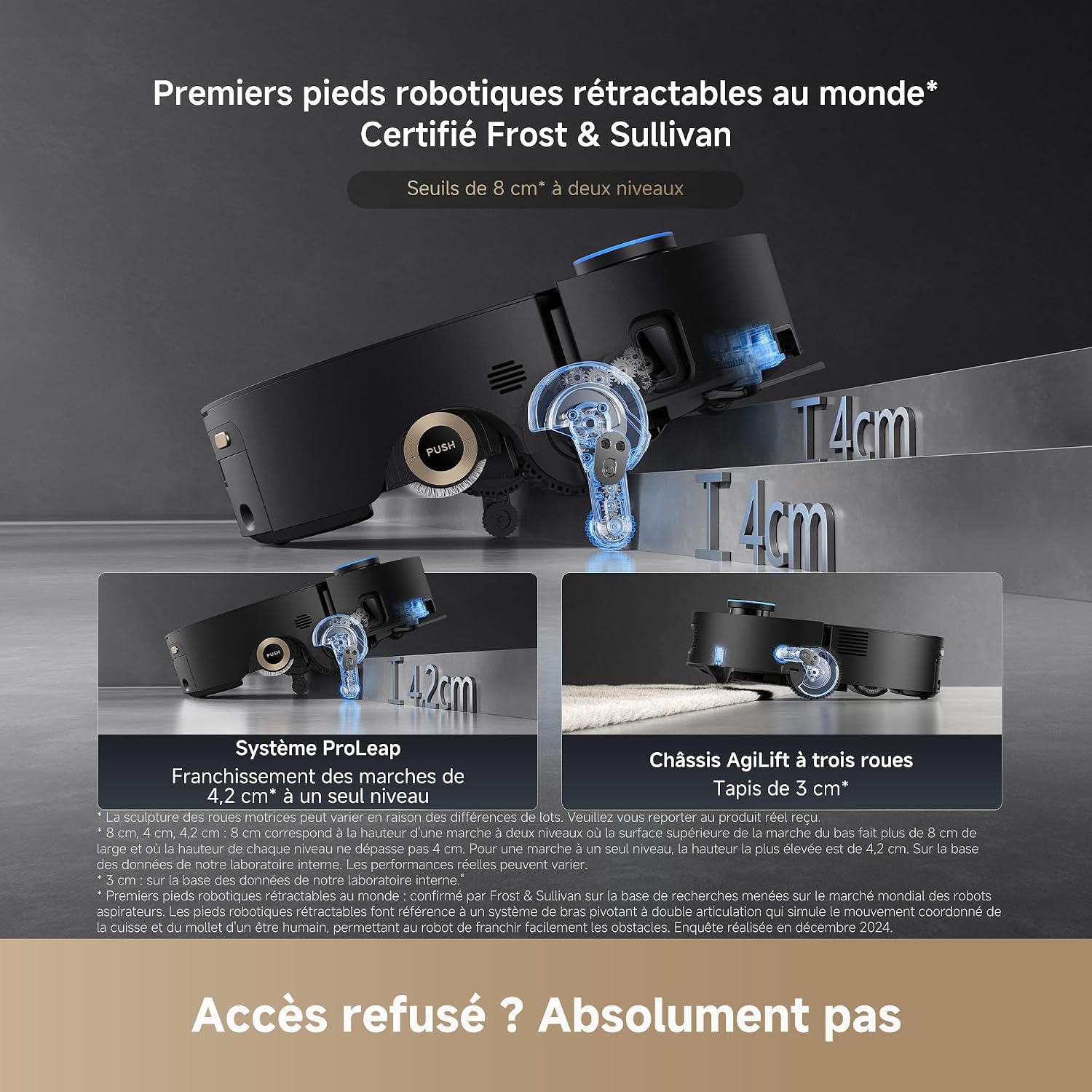 Detalle 2 de dreame Aqua10 Ultra Roller Robot aspirateur