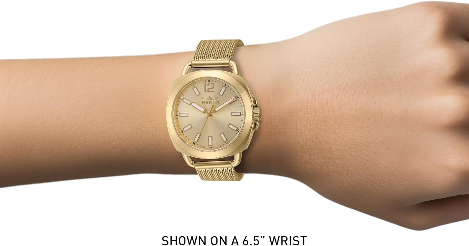 Detalle de Invicta Wildflower 46338 Montre femme quartz en acier inoxydable 32 mm