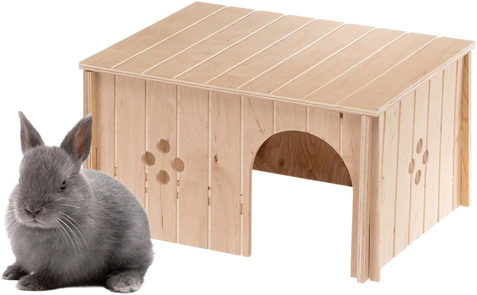 Detalle de Ferplast Cage Lapin avec toit plat, 37 x 27,7 x 20 cm ⚙