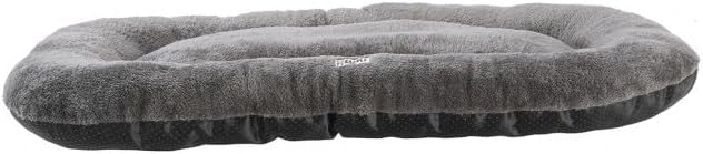 Detalle 2 de Mon ami Luki Coussin Ovale Lines Anti-Derapant Gris pour Chien – M