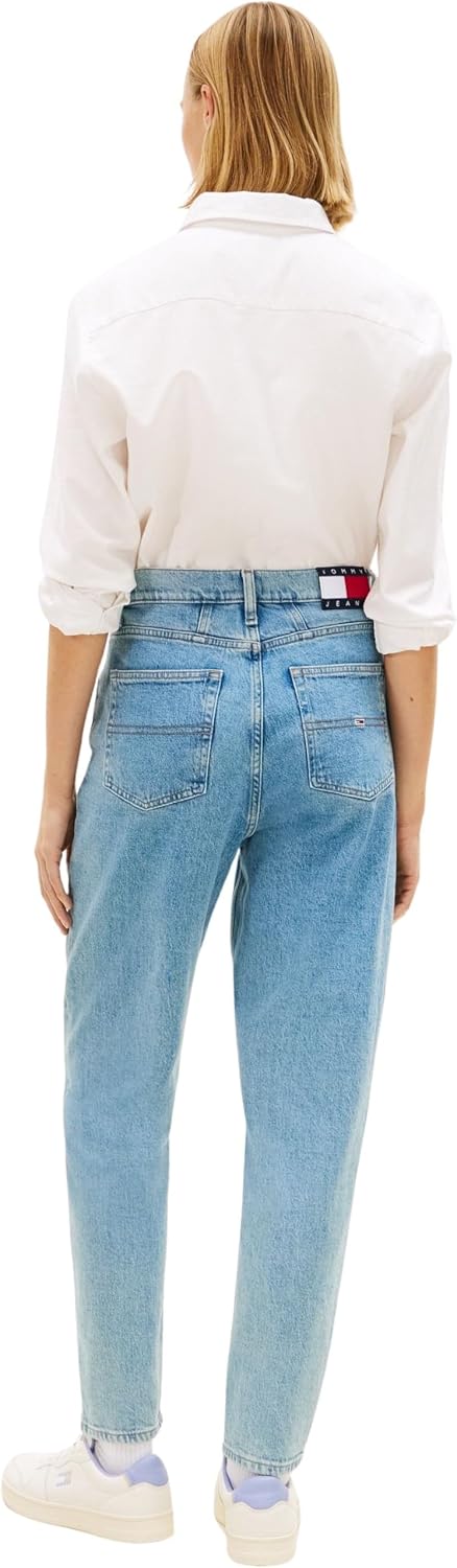 Detalle 2 de Tommy Jeans Jean Femme Mom Jean Taille Haute