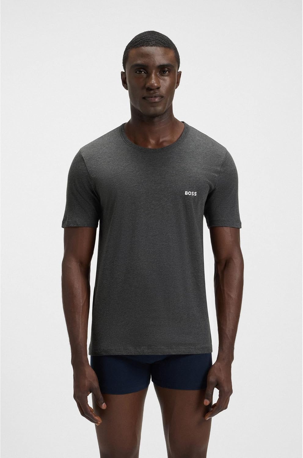 Detalle de HUGO BOSS Hugo Boss T-shirt homme RN 3p Classic (lot de 3)