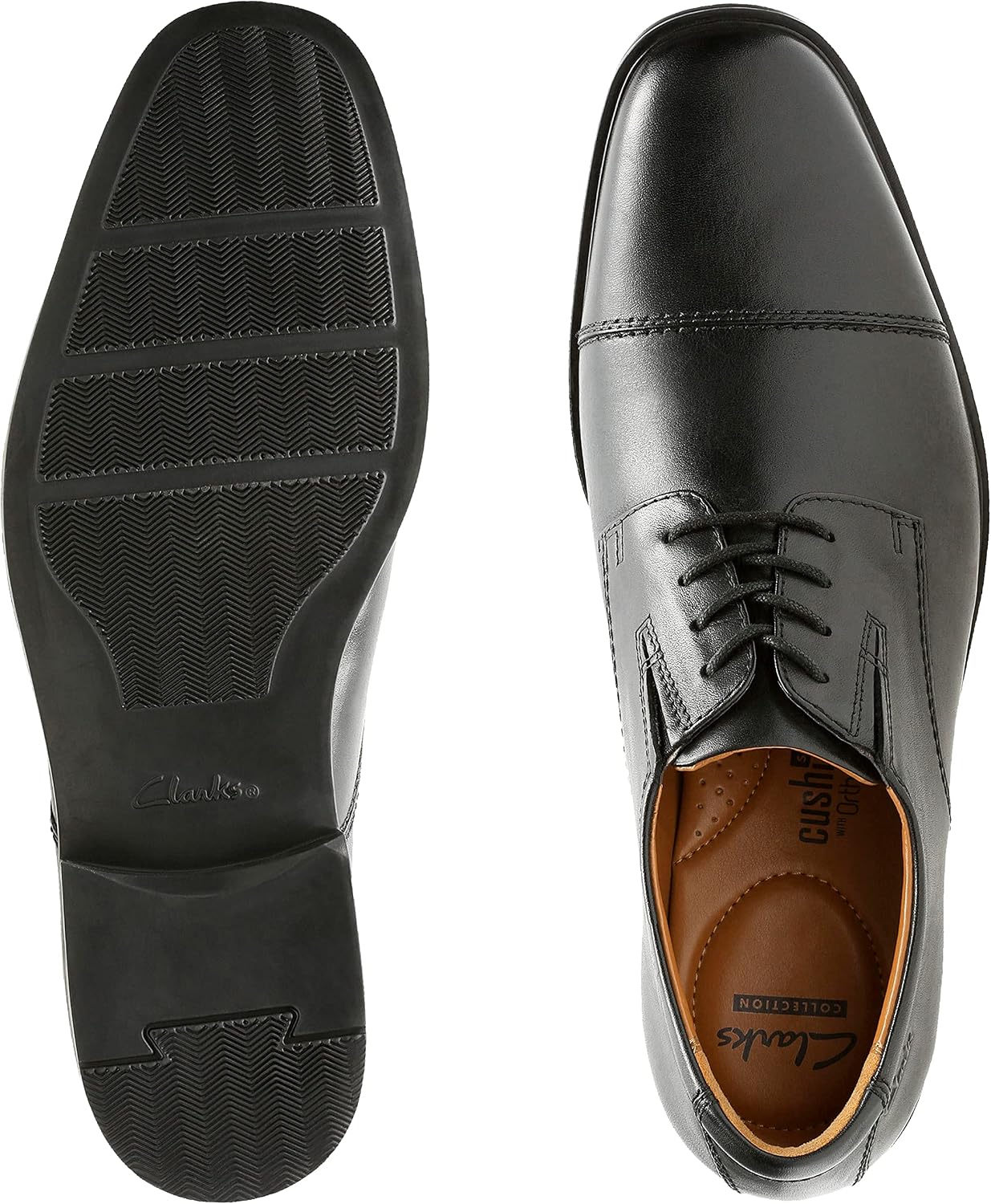 Detalle 2 de Clarks Tilden Cap Plat Oxford Homme