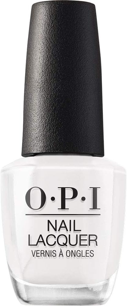 Detalle de OPI Nail Lacquer Vernis à ongles blanc, tenue jusqu’à 7 jours, 15 ml