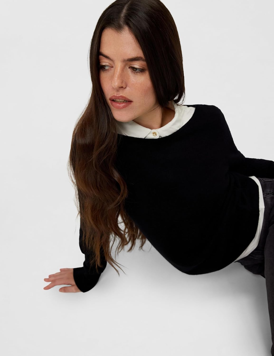 Detalle 2 de Caroll 232k-mzoan pull-over femme en jersey (lot de 1)