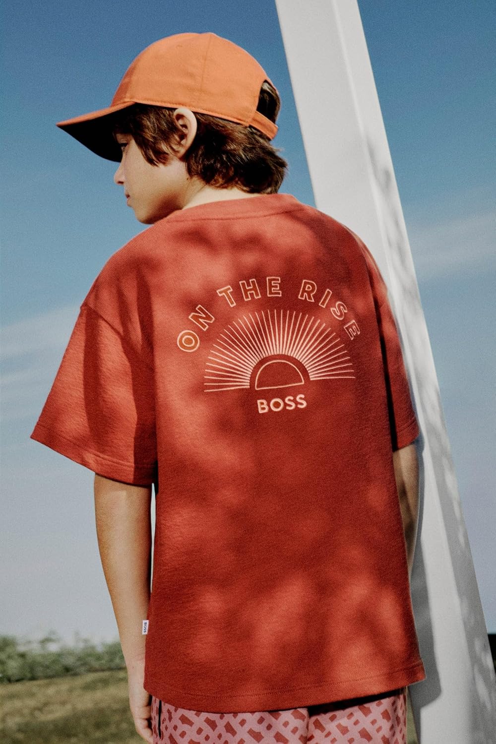 Detalle de Polo BOSS Manches Courtes 100% Coton