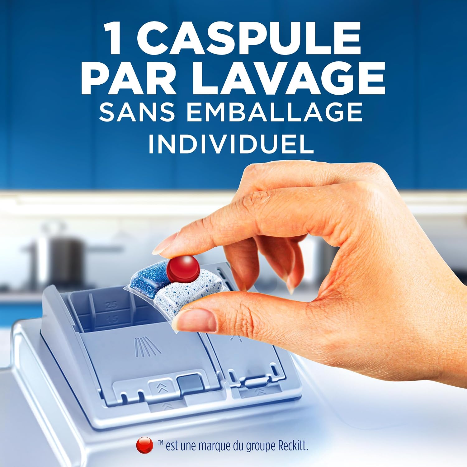 Thumbnail 5 de Finish Quantum Infinity Shine Pastilles 166 capsules