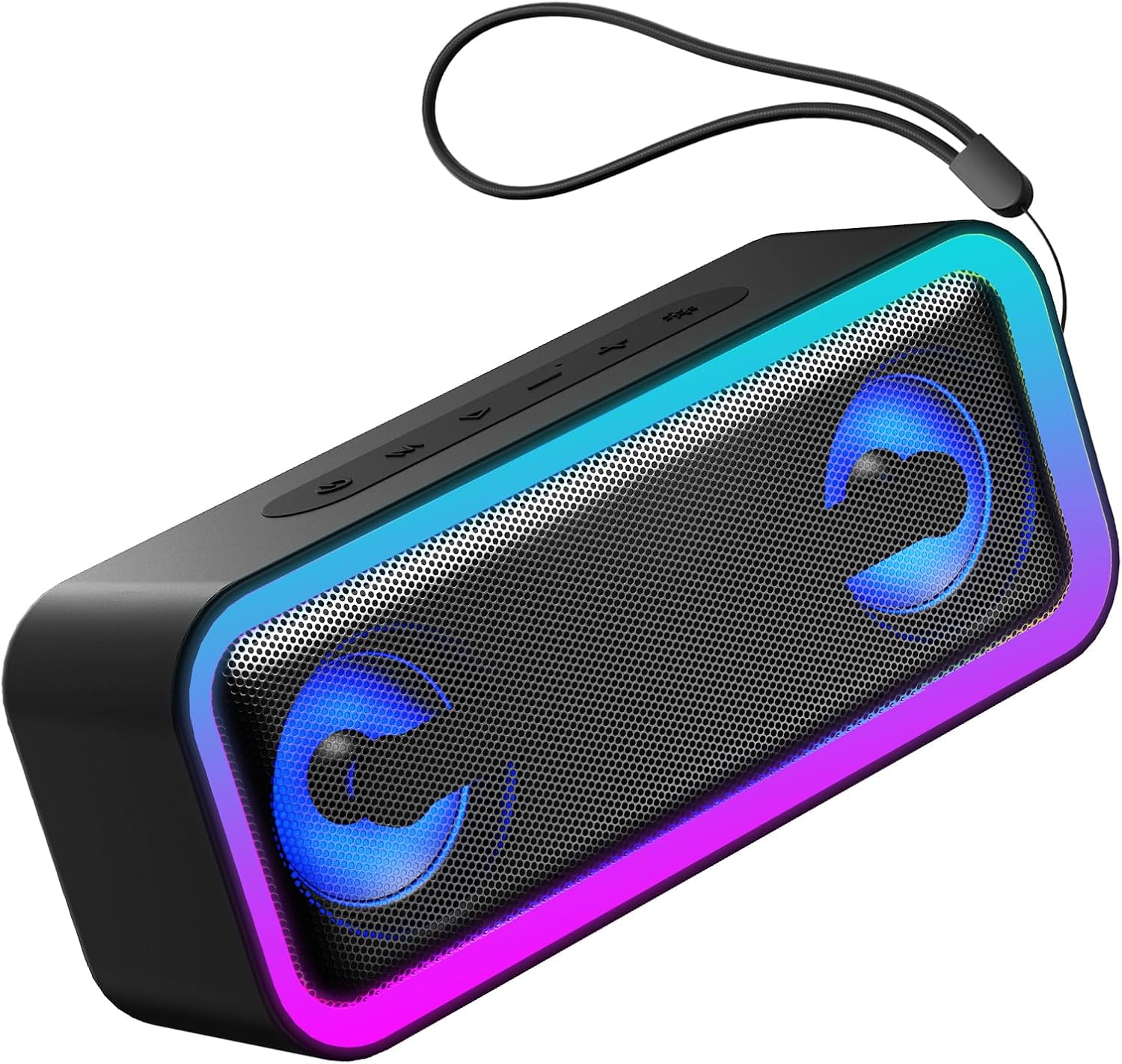 Detalle de Enceinte Bluetooth Portable IKT 40W IPX7, DSP, TWS et autonomie 30 h