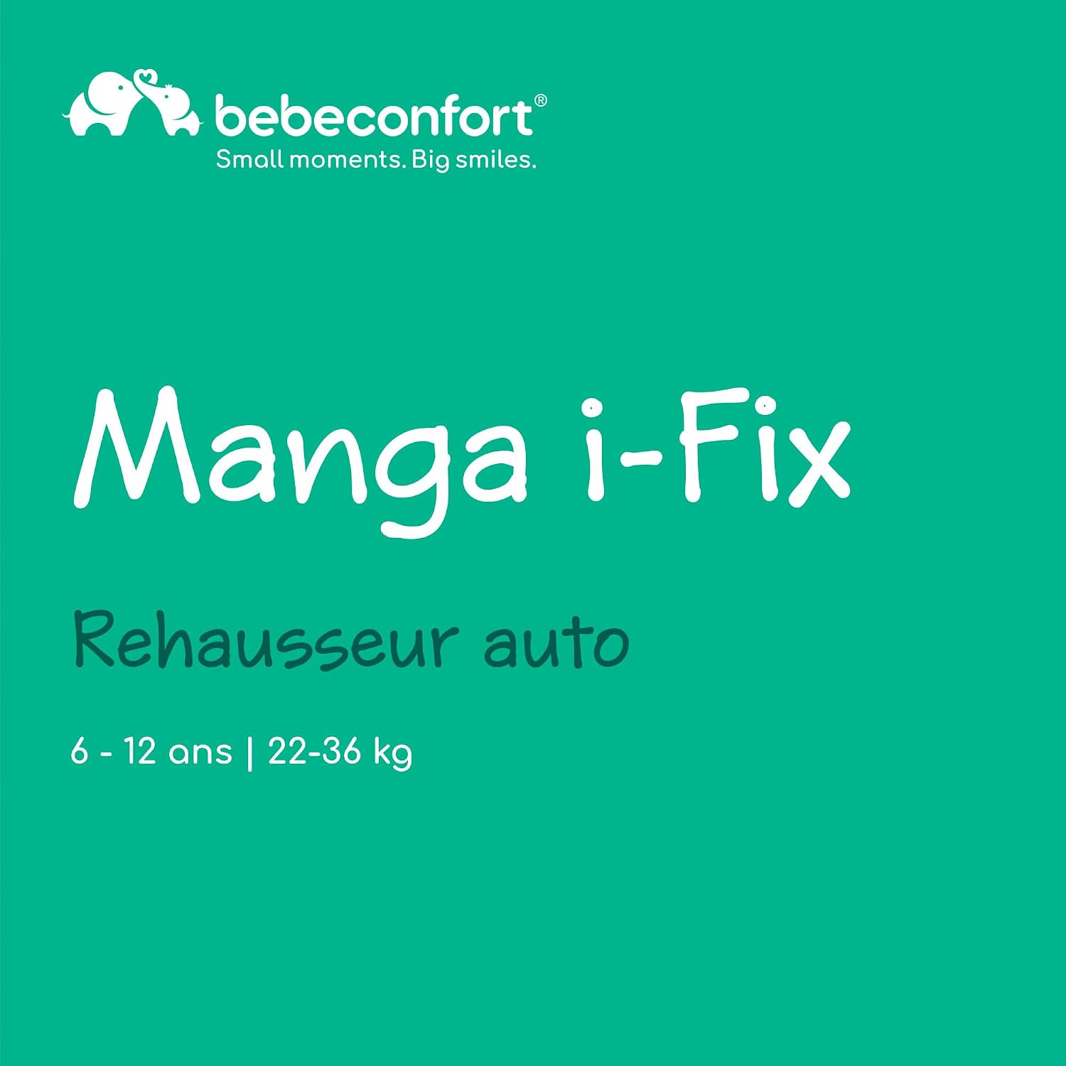 Detalle 2 de Bebeconfort Manga i-Fix rehausseur ISOFIX 22–36 kg