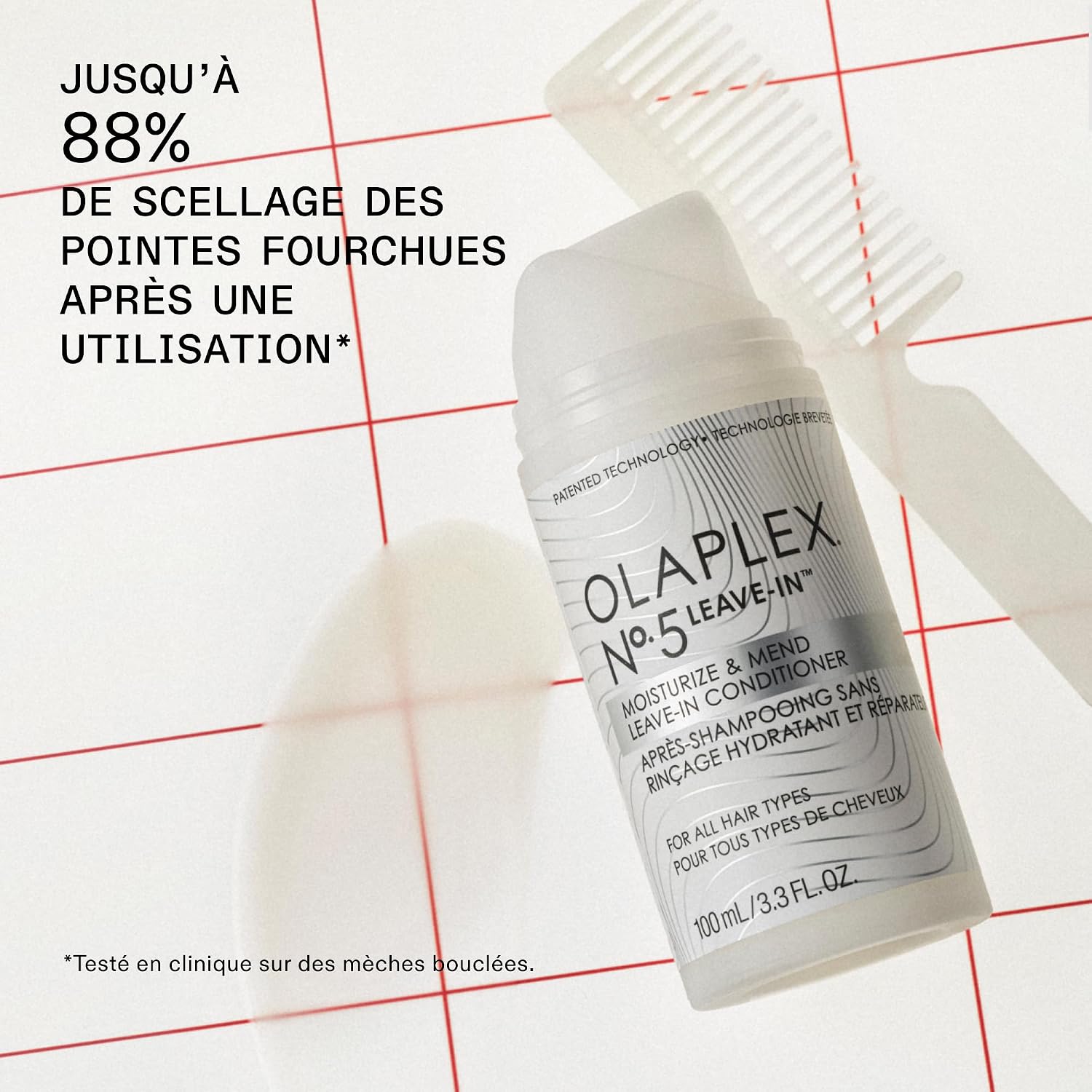 Detalle de Olaplex No.5 Leave-In Conditioner — soin hydratant et réparateur pour cheveux