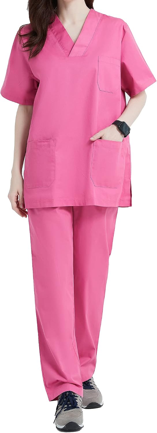 Detalle de MISEMIYA Misemiya 817-8312 : ensemble uniforme unisexe blouse haut + pantalon