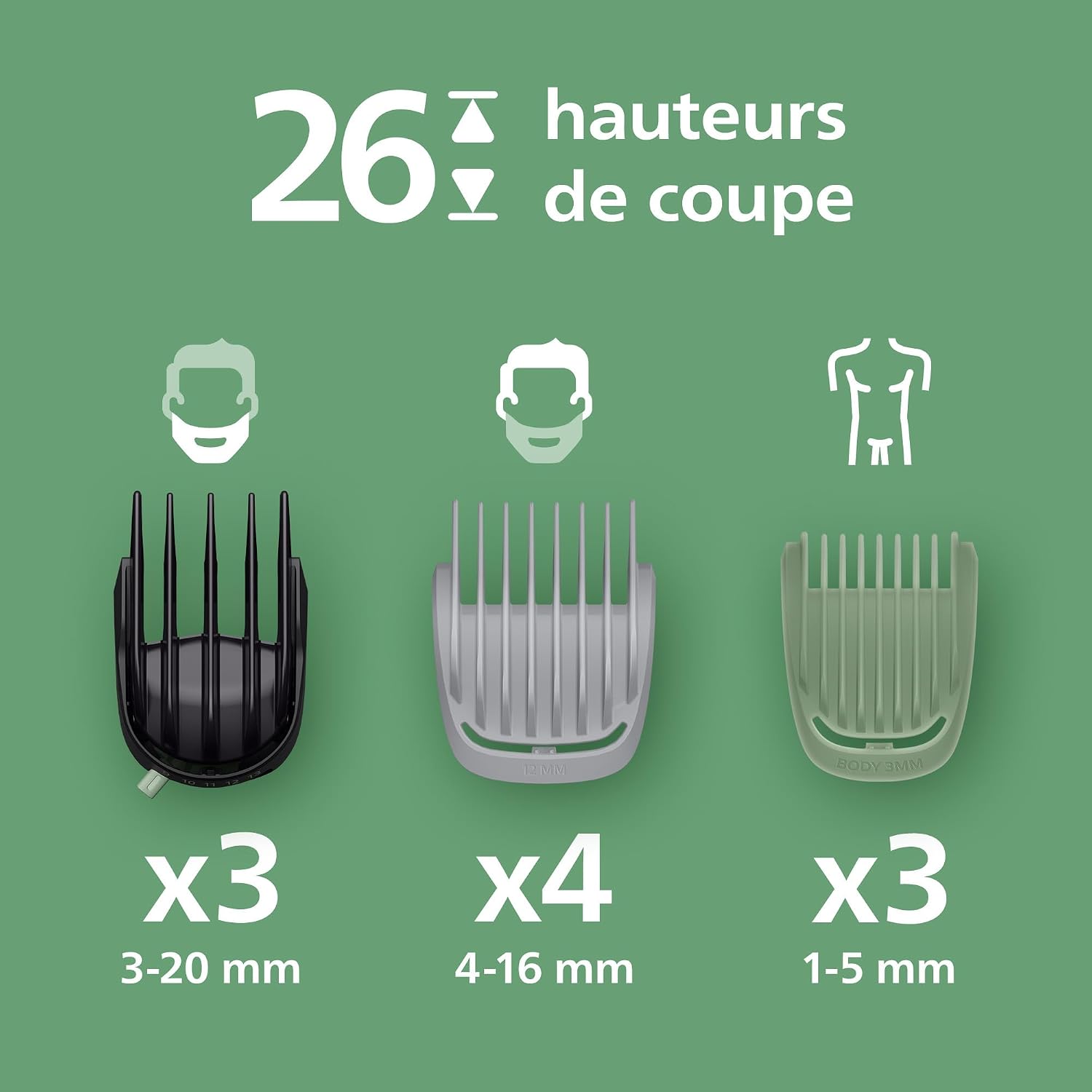 Detalle 2 de Philips Multigroom série 7000 MG7962/30