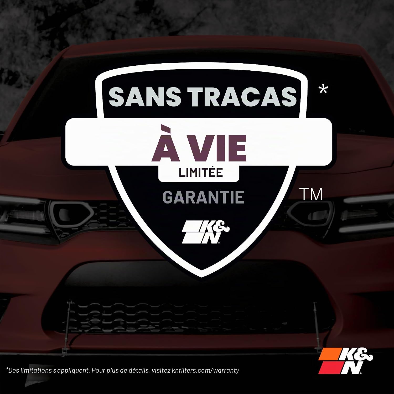 Thumbnail 6 de K&N Filtre à air de remplacement 2 pièces pour Mercedes