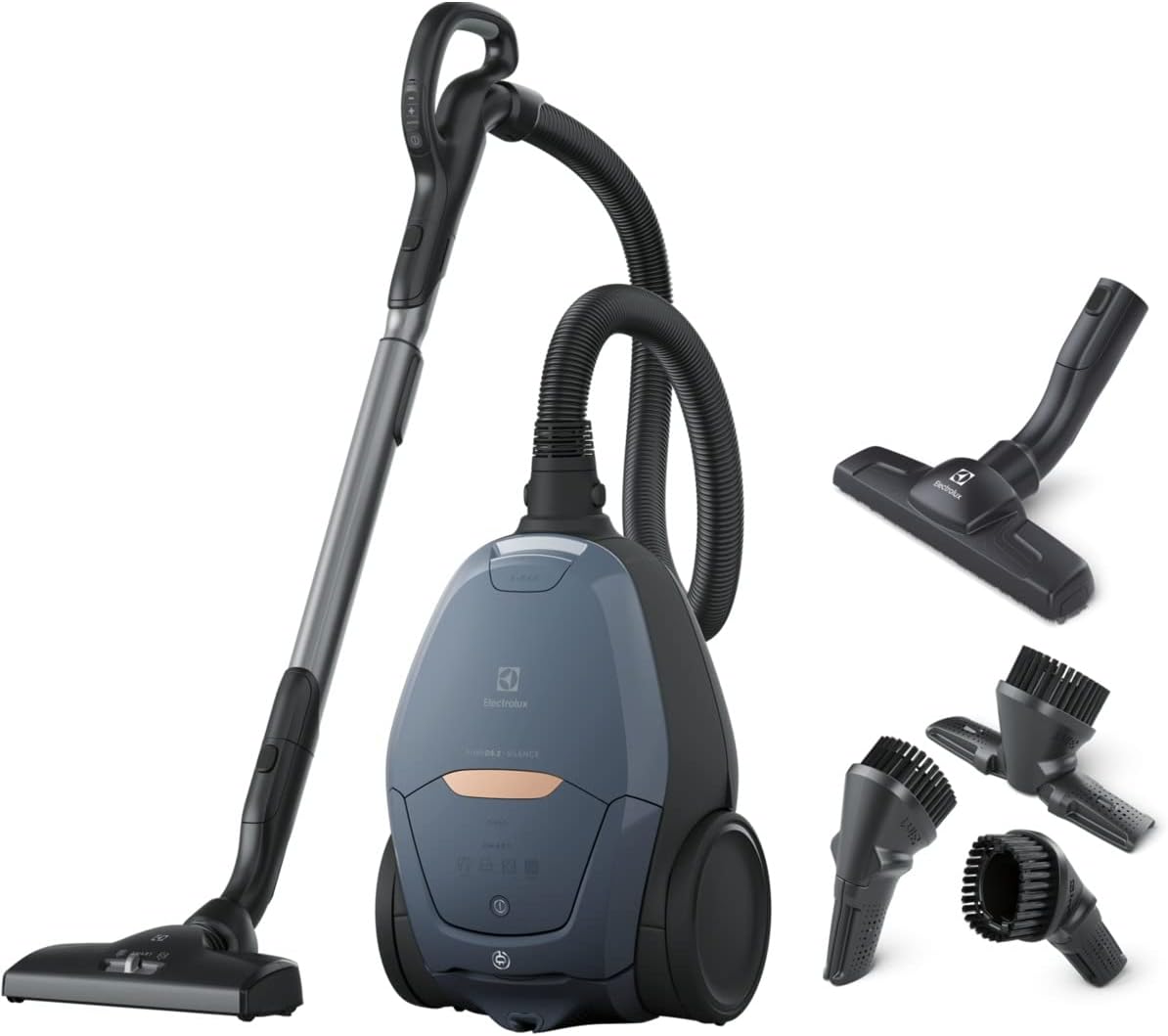 Detalle de Electrolux Pure D8 PD82-8DB : Aspirateur traîneau avec sac, ultra silencieux et commandes à distance
