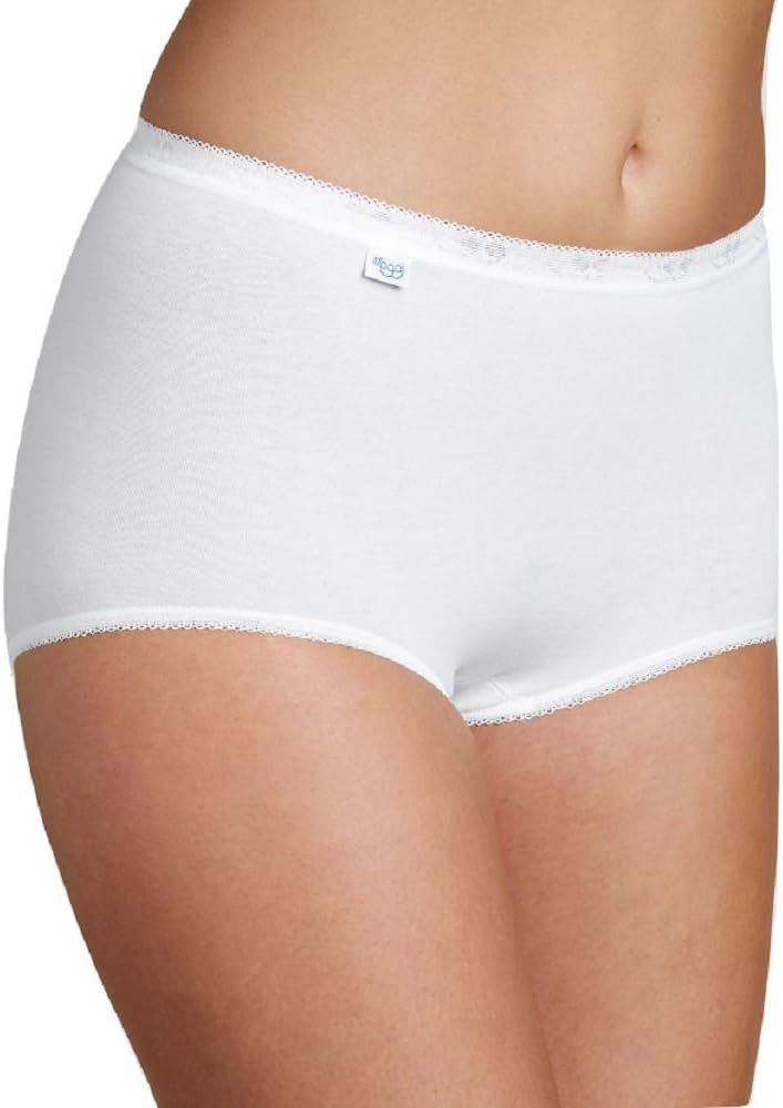 Detalle de Sloggi Basic+ Maxi C4p – Lot de 4 sous-vêtements femme, douceur et confort au quotidien