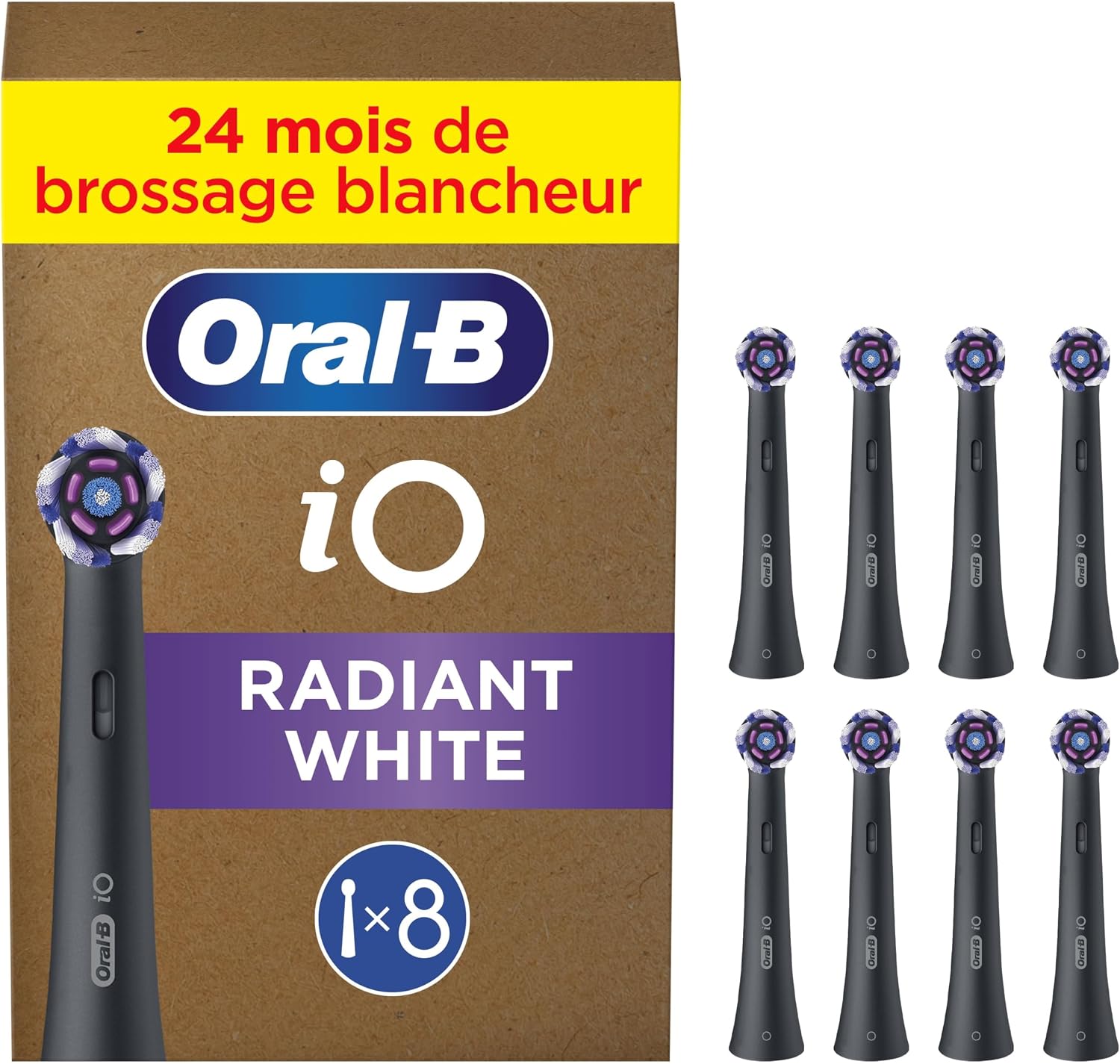 Detalle de Oral-B 8 Brossettes Radiant White ⚙