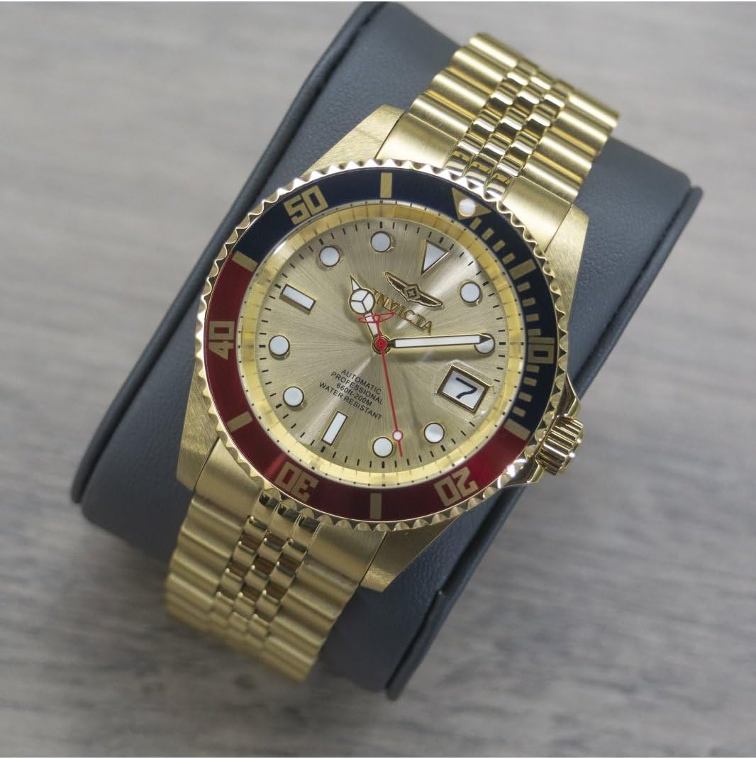Detalle de Invicta Pro Diver Homme – Montre automatique 42 mm en acier inoxydable (modèle 29183)