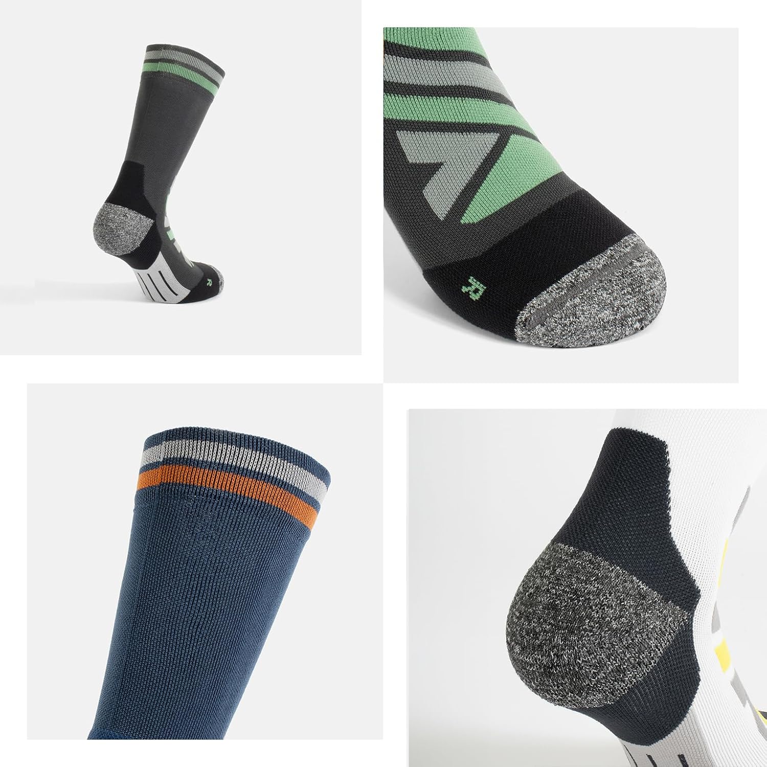 Detalle de Chaussettes CALZITALY sport homme femme DRYARN 1 ou 3 paires ⚙