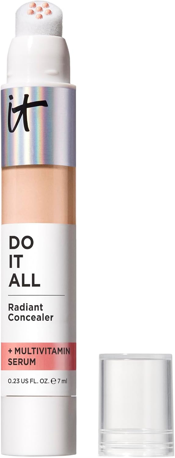 Detalle de IT Cosmetics Do It All Concealer Correcteur + Boosteur d’Éclat Longue Durée (Rich Neutral 513) – 7 ml