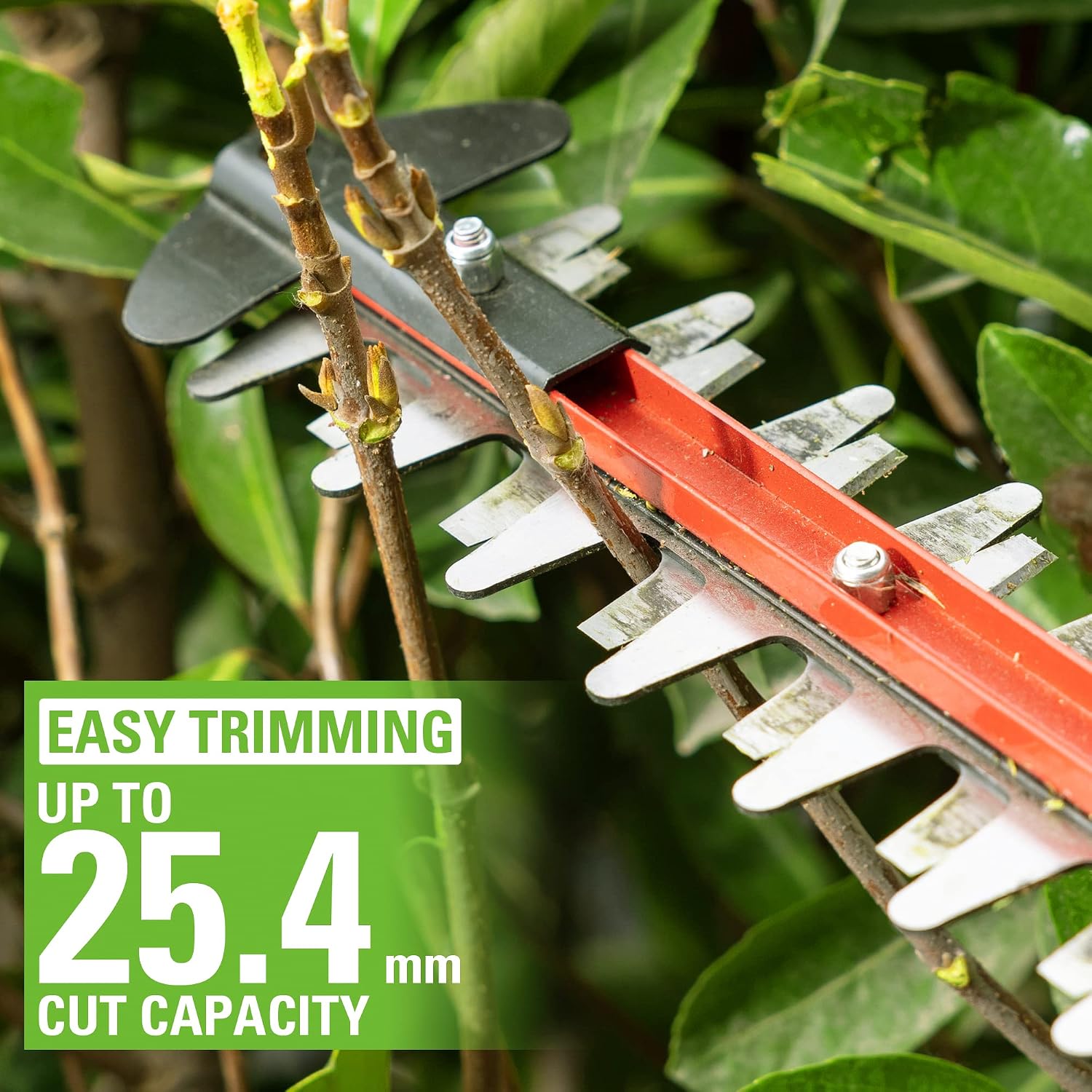 Detalle 1 de Greenworks GD24HT61 taille-haies sans fil 61 cm