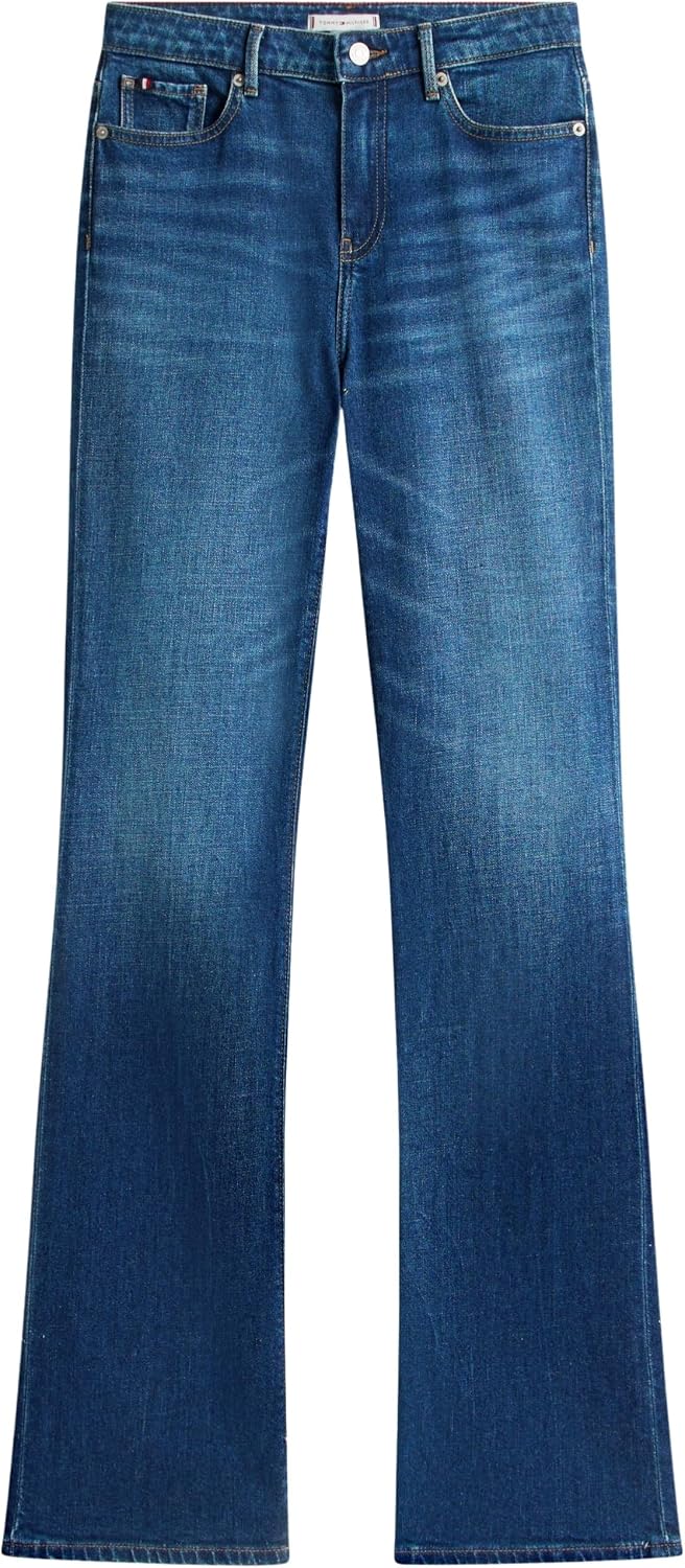 Detalle de Jean femme New Doreen Bootcut Mid-Taille – Tommy Hilfiger