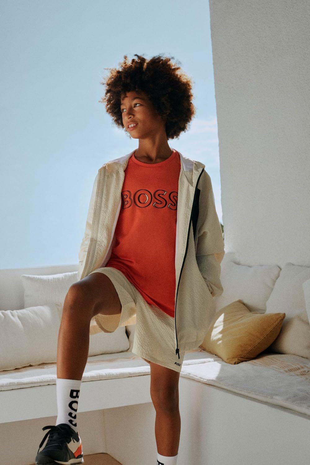 Detalle 2 de Polo BOSS Manches Courtes 100% Coton