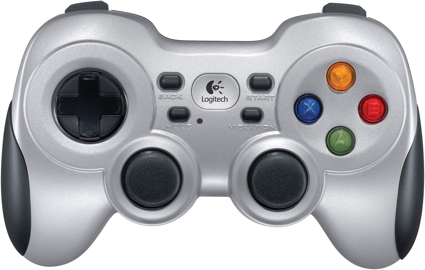 Detalle de Logitech G F710 manette sans fil 2,4 GHz avec nano-récepteur USB, double vibration et croix 4 directions – PC