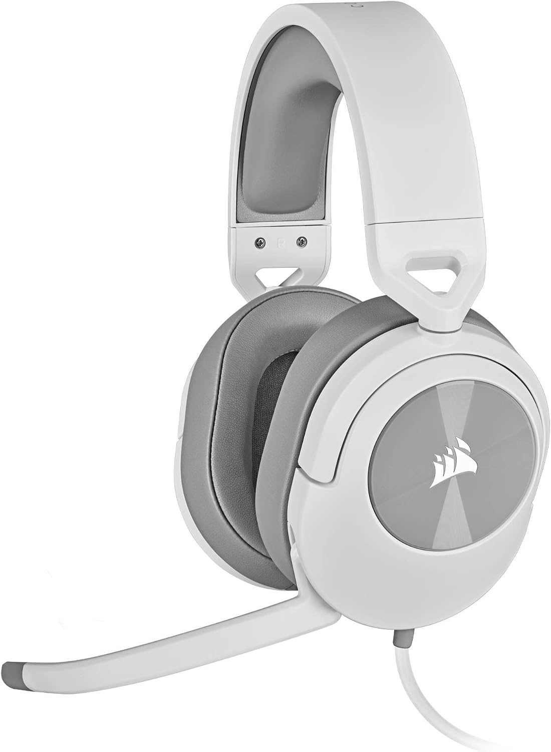 Detalle de Casque de jeu filaire Corsair HS55 Surround : Dolby 7.1, micro escamotable et compatibilité multiplateforme
