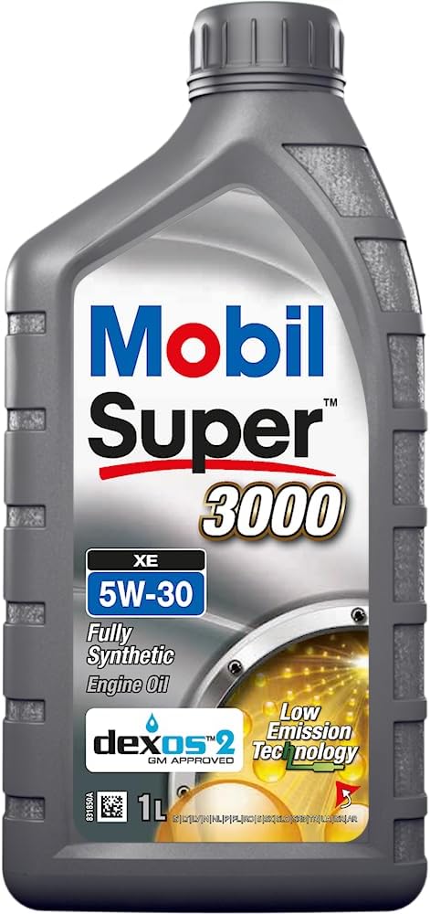 Detalle de Mobil Mobil Super 3000 XE 5W-30 – huile moteur 1 l, conçue pour limiter dépôts et lodos