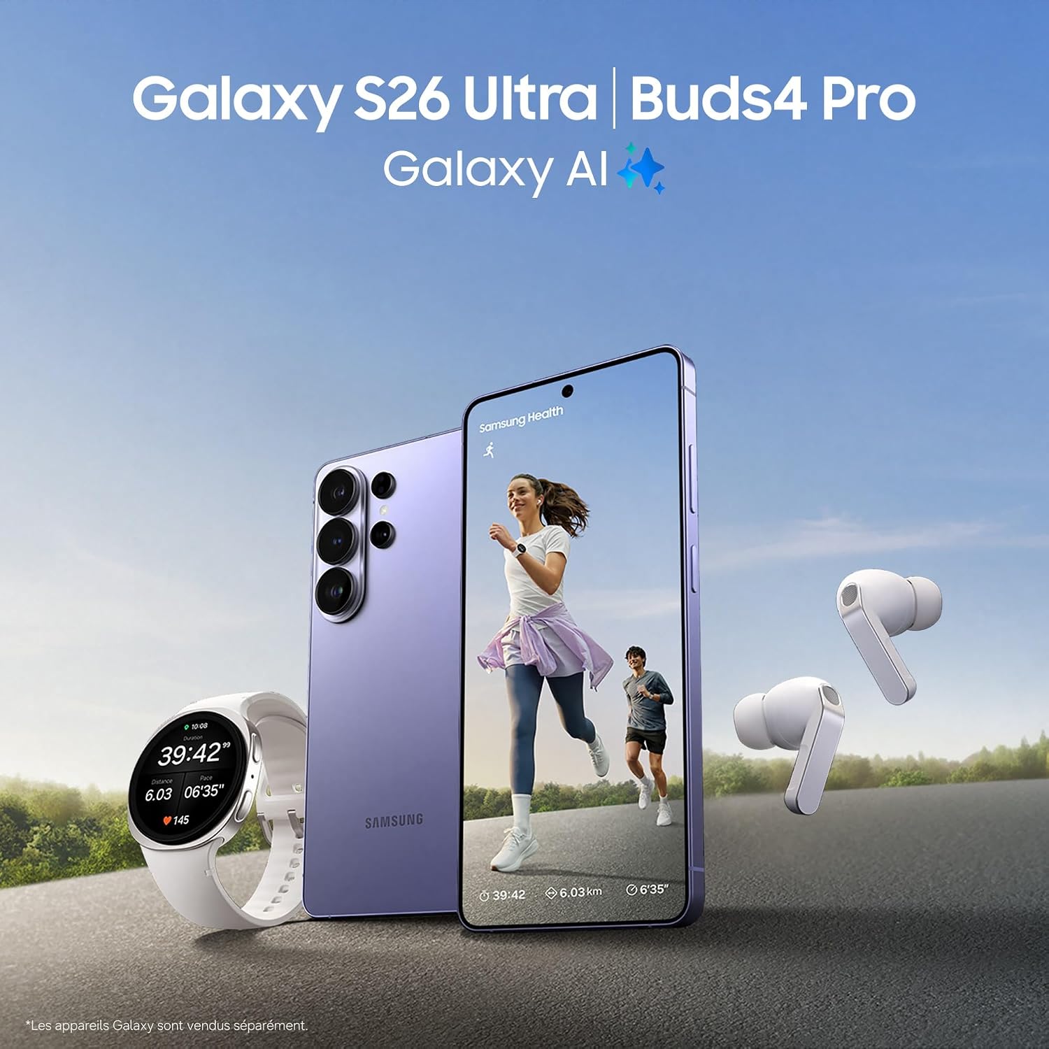 Thumbnail 6 de Samsung Galaxy S26 Ultra — Smartphone Android 5G, 512 Go, Noir, chargeur 25W inclus
