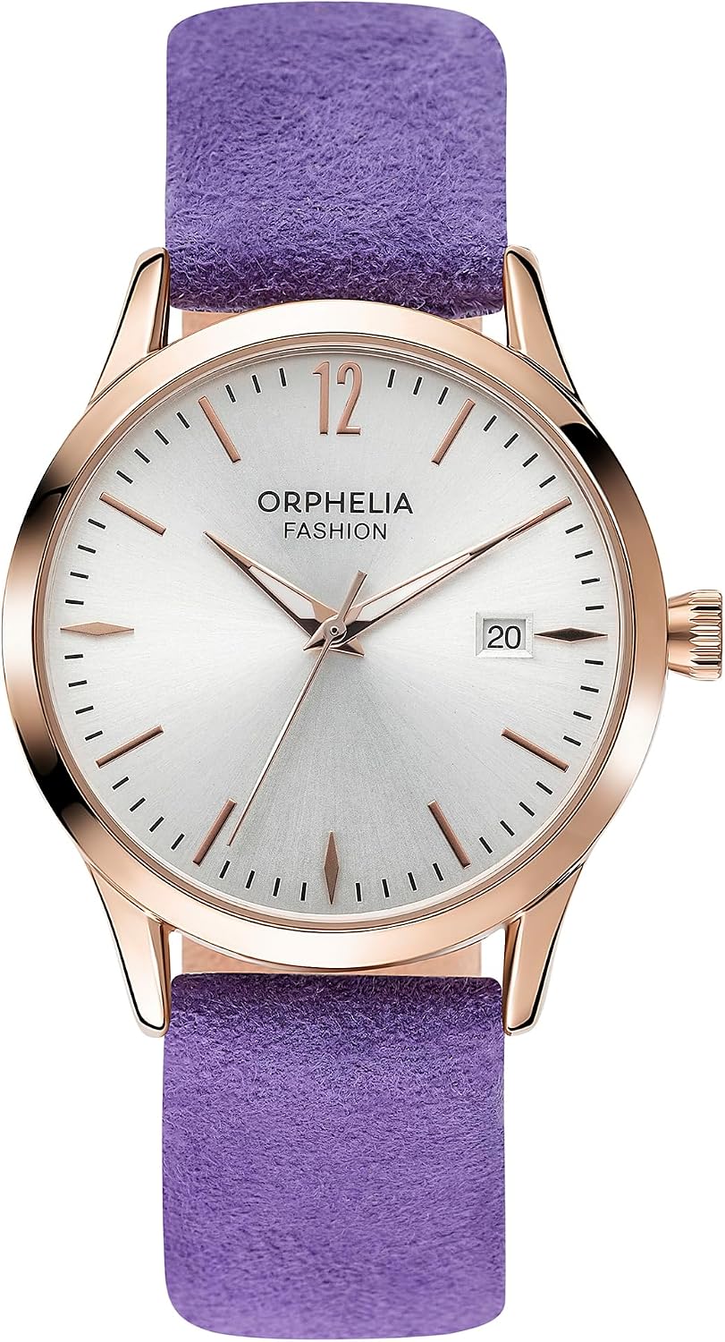 Detalle de Orphelia Fashion Montre femme analogique quartz bracelet cuir