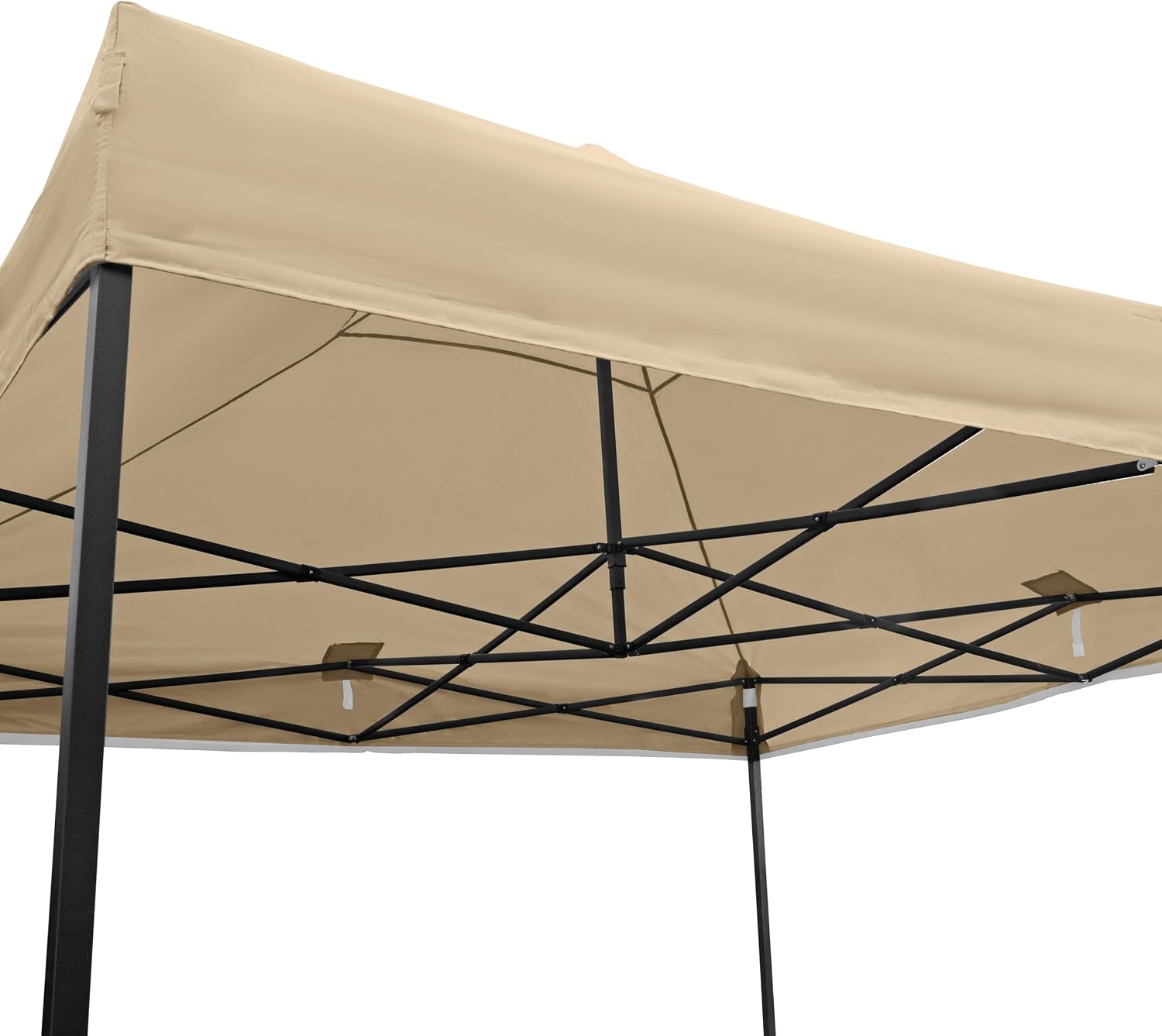 Detalle de All Seasons Gazebos Tonnelle Pliante 3x3m — Beige, tout en matériau robuste et étanche