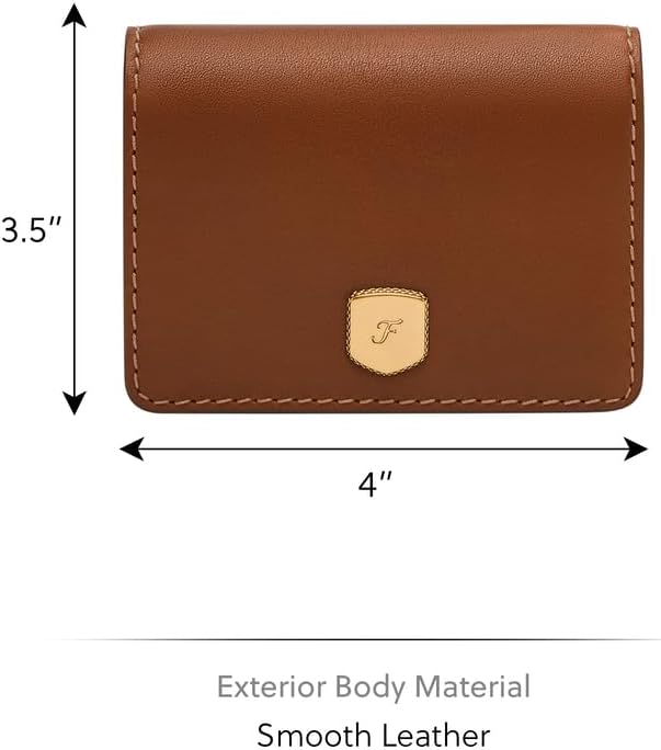 Detalle de Fossil Lennox Leather Bifold Clutch Wallet pour Femmes