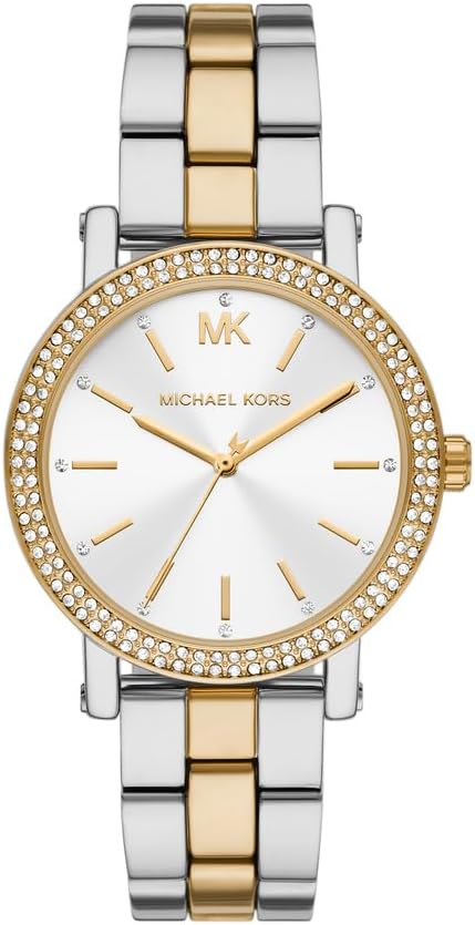 Thumbnail 6 de Michael Kors Corey Montre Femme – Montre quartz à 3 aiguilles avec bracelet acier ou cuir