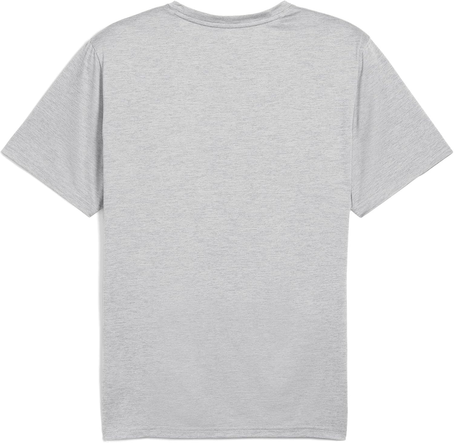 Detalle de T-shirt mixte PUMA M Tad Essentials Heather Cat Tee (CF Small Cat) à col rond