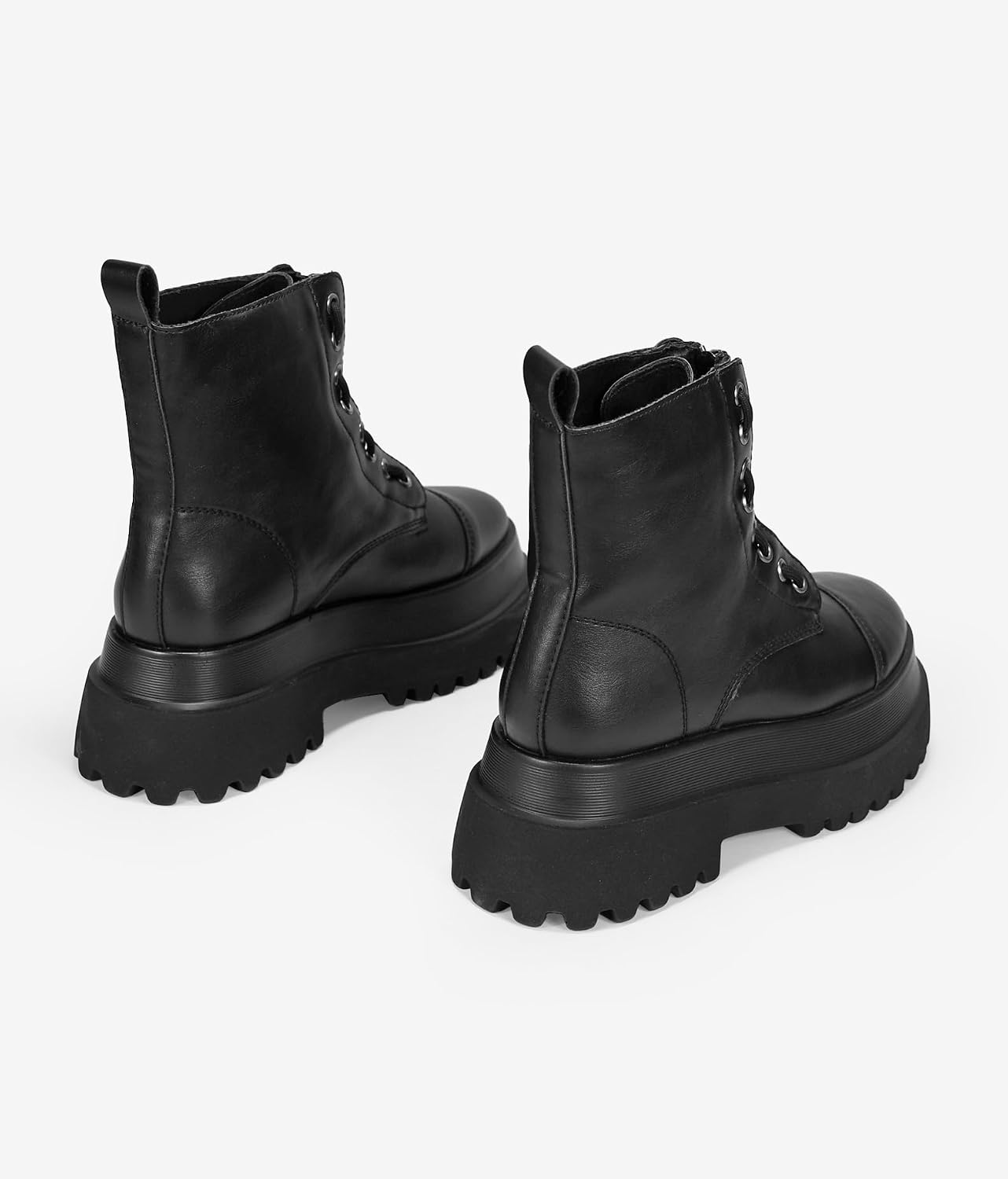 Detalle 2 de Bosanova Bottes militaires noires avec lacets ⚙