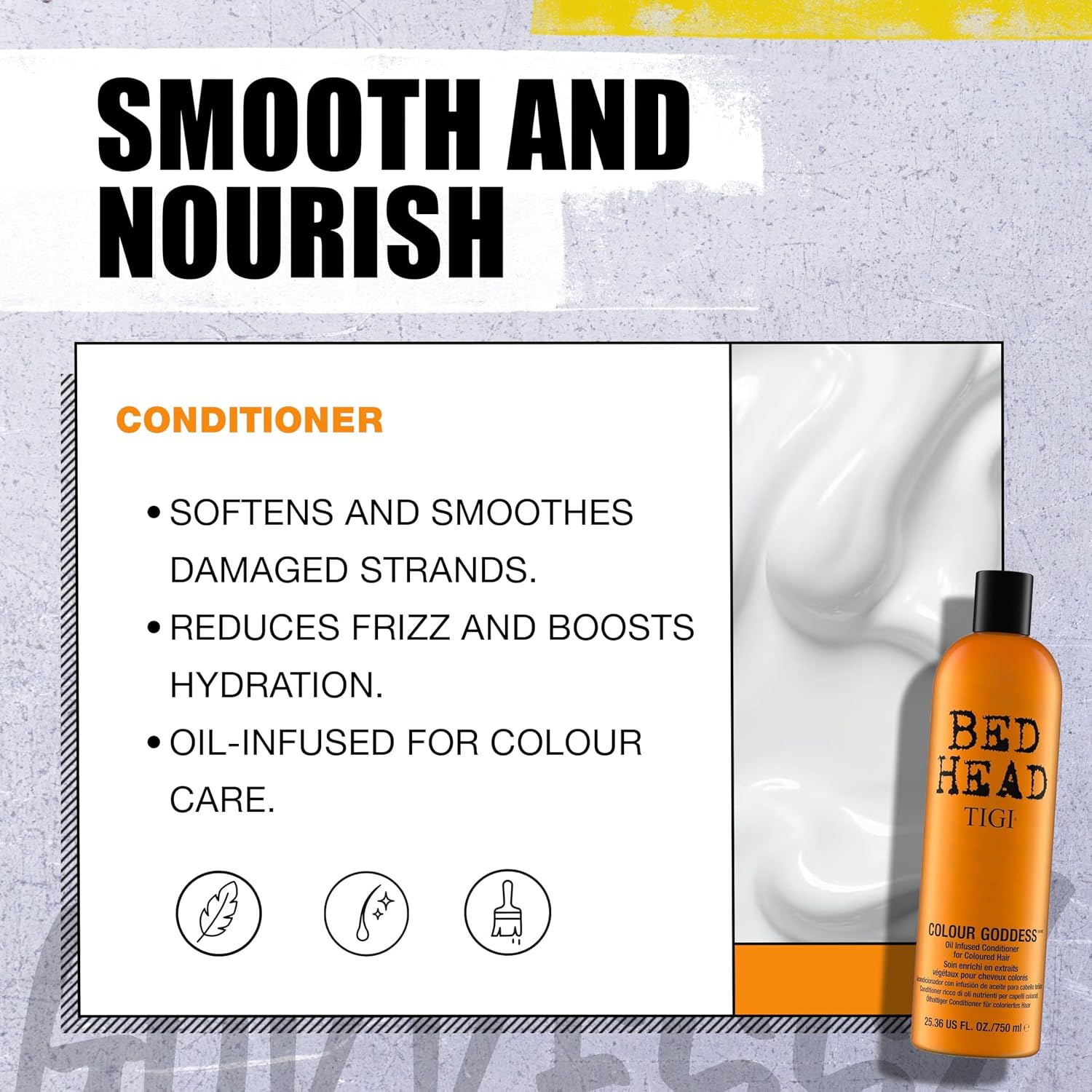 Thumbnail 4 de Bed Head Colour Goddess 750 ml shampooing cheveux colorés