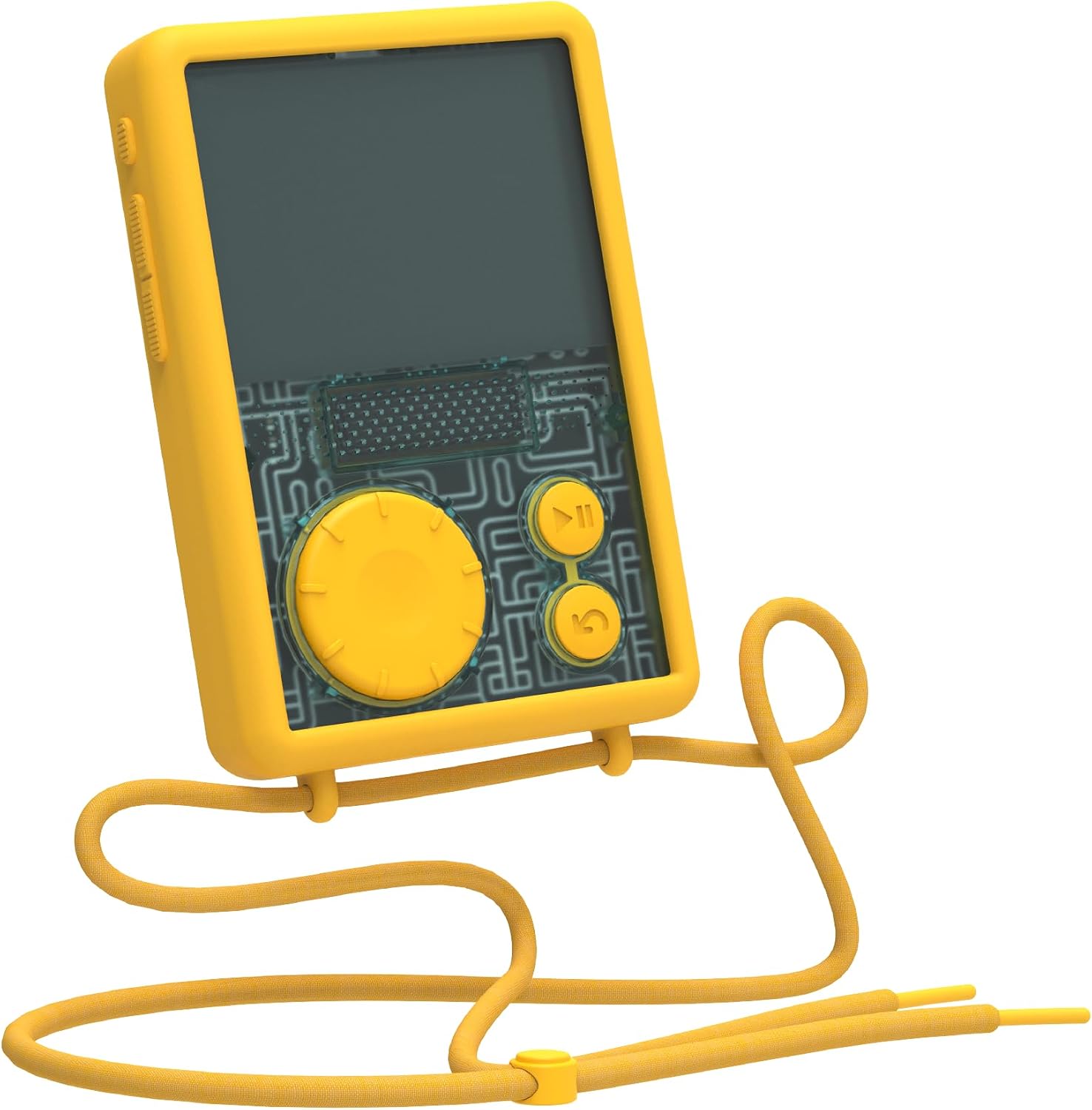 Detalle de Lunii FLAM – Coque Anti-Chocs Officielle Jaune pour FLAM, boîte à histoires sans BPA
