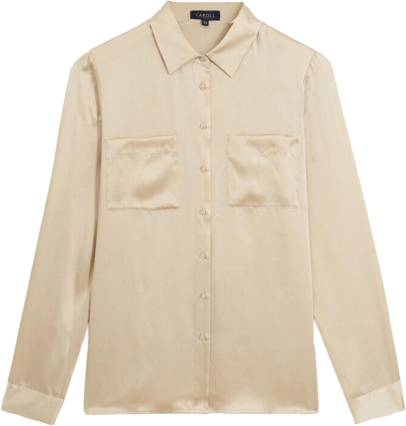 Detalle 2 de Caroll Sk000-jeanneb Blouse Femme – blouse en soie, lot de 1