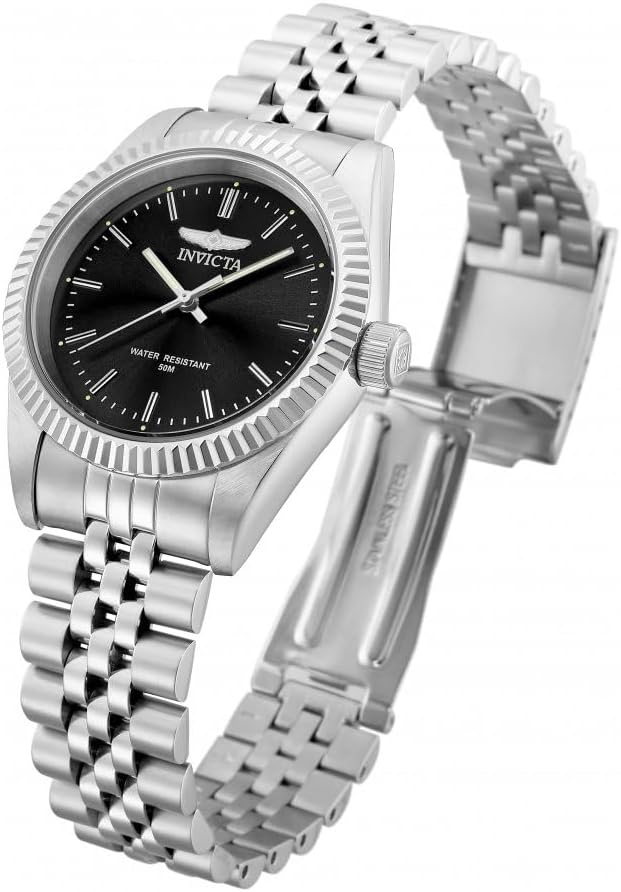 Detalle 2 de Invicta Specialty femme 36 mm – Montre quartz en acier inoxydable, cadran gris