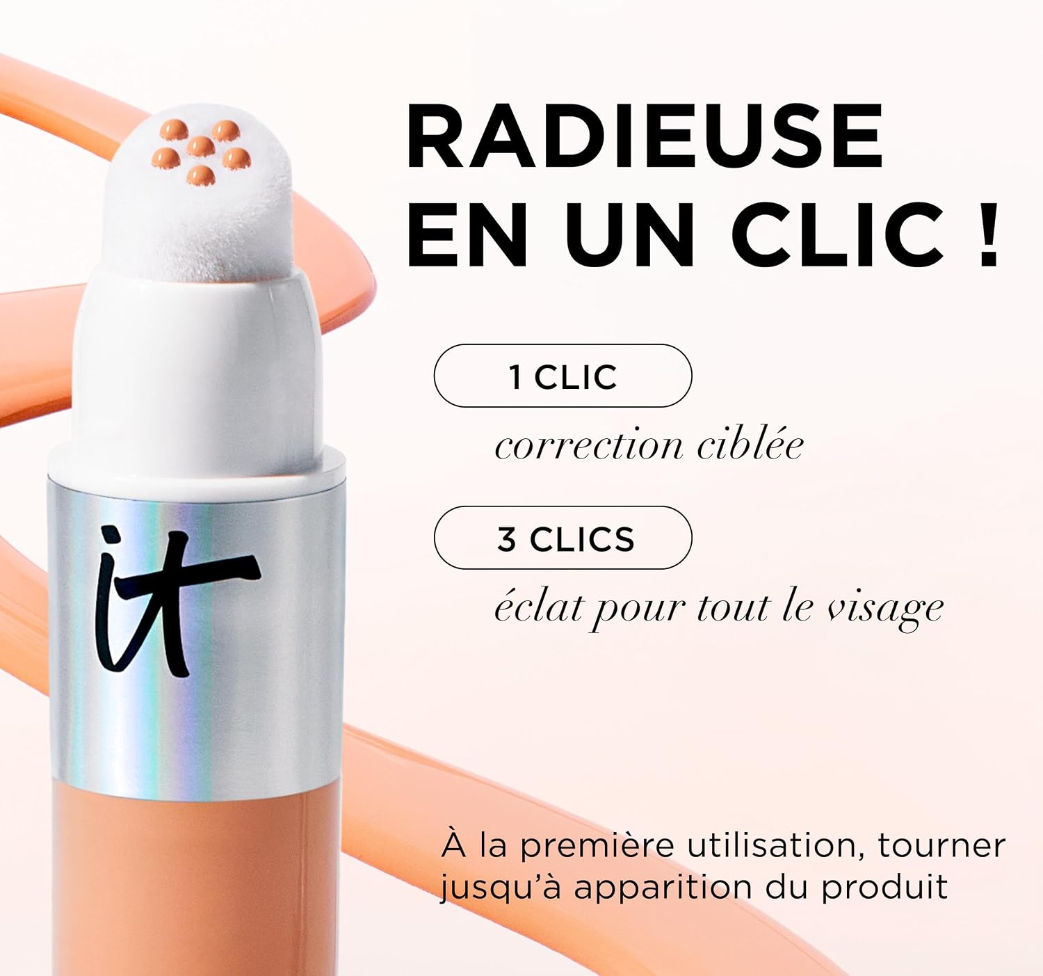 Detalle de IT Cosmetics Do It All Concealer Correcteur + Boosteur d’Éclat Longue Durée (Rich Neutral 513) – 7 ml