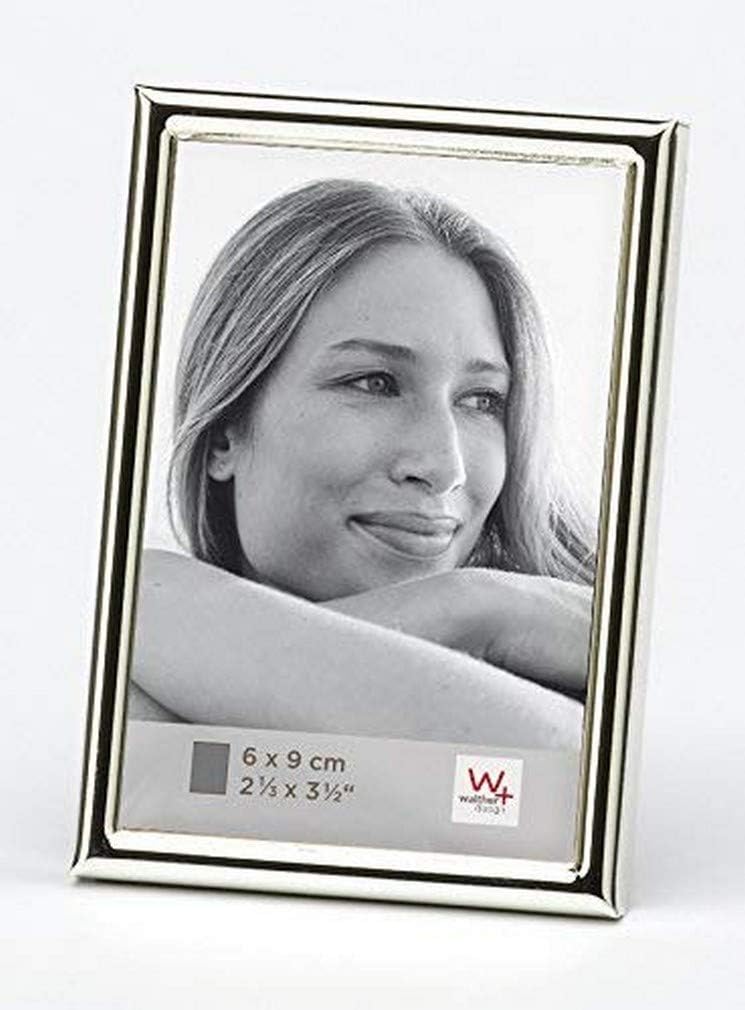Detalle de walther design Cadre Photo Argent Chloé Portrait WD313S – 13 x 13 cm