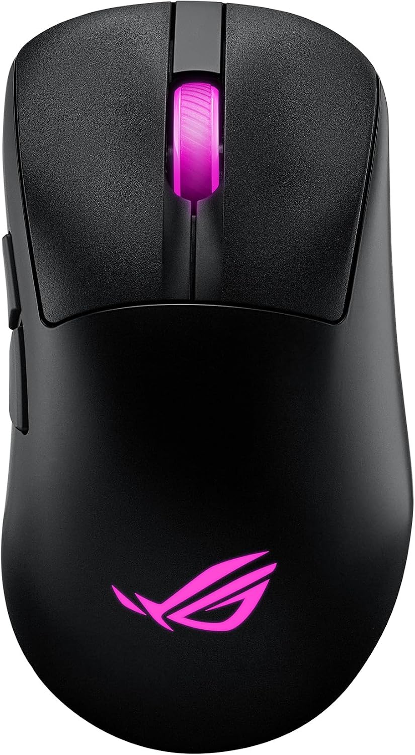 Detalle de ASUS ROG Keris II Origin (sans fil) — souris gaming ergonomique légère