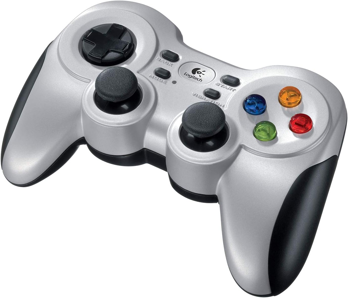 Detalle 2 de Logitech G F710 manette sans fil 2,4 GHz avec nano-récepteur USB, double vibration et croix 4 directions – PC