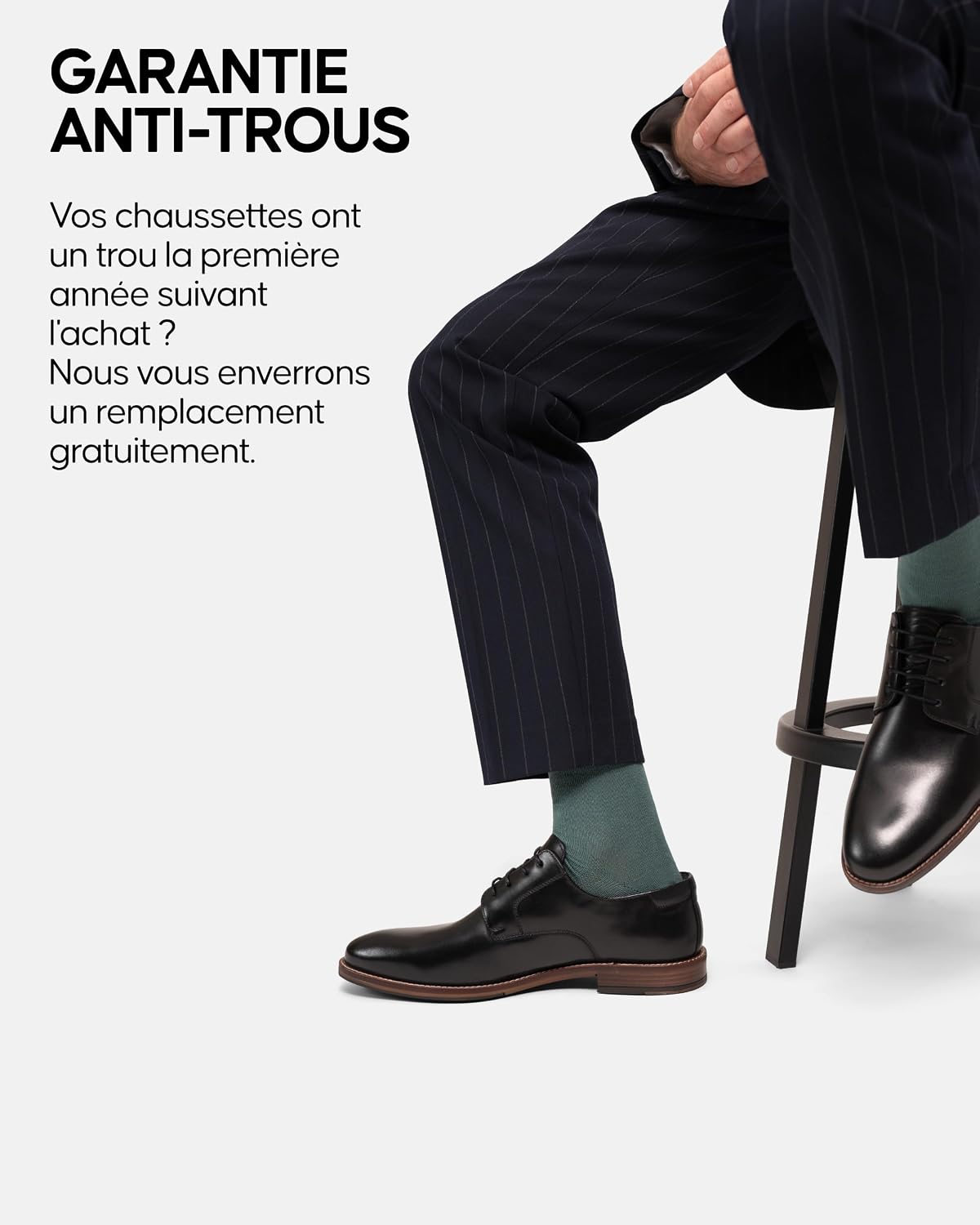 Detalle 2 de DANISH ENDURANCE Chaussettes bambou 6 paires