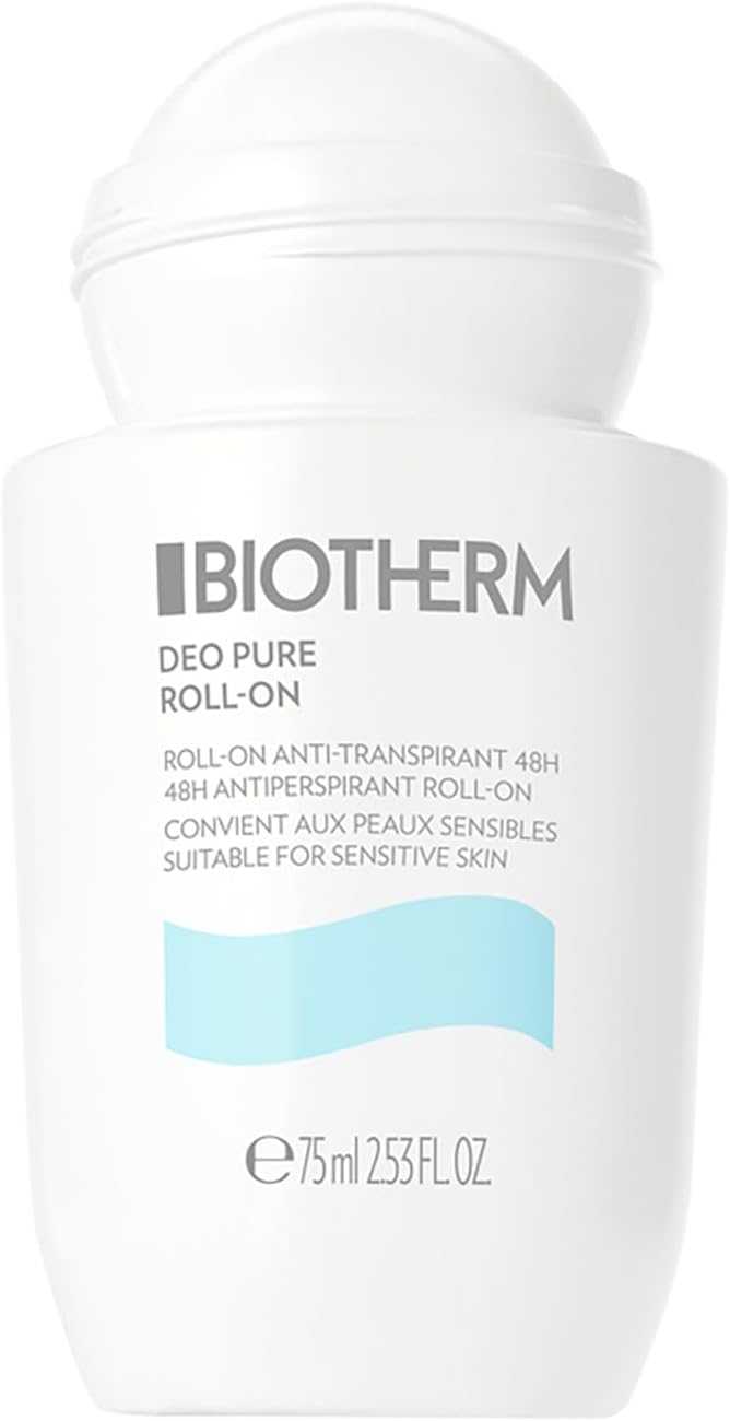 Detalle de Biotherm Deo Pure Déodorant Anti-Transpirant 75 ml – Sans parfum, pour tous types de peaux sensibles